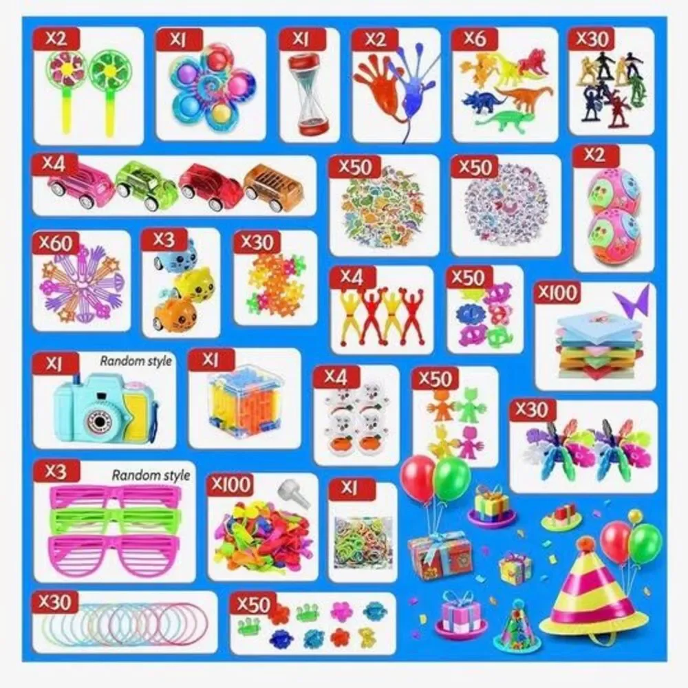 1000 PCS Fidget Poppers Pack